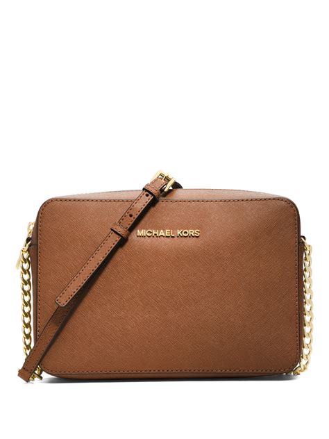 michael kors brown bag crossbody.